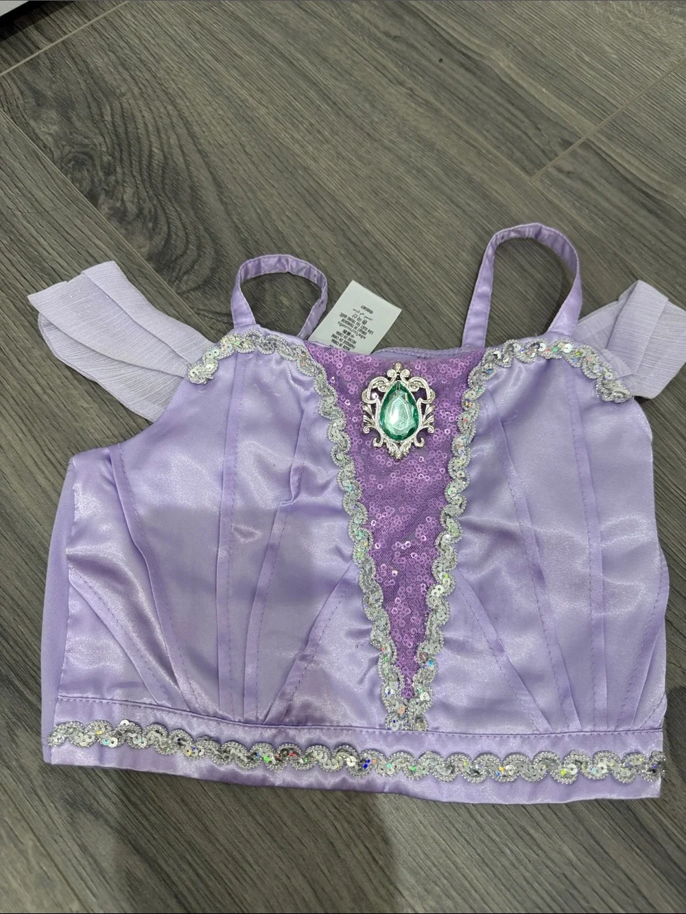 Disney Little Mermaid-Inspired Costume in Purple and Green